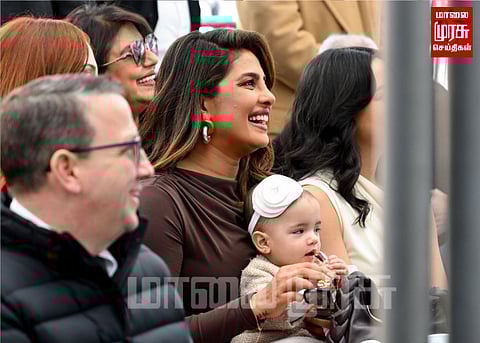 குழந்தையை உலகத்திற்கு அறிமுகப்படுத்திய பிரியங்கா சோப்ரா...