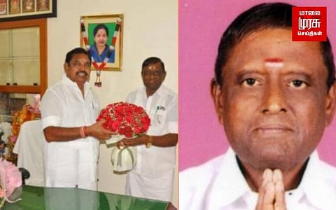 ஈபிஎஸ் தரப்பு அதிமுக வேட்பாளர் அறிவிப்பு...யார் அந்த தென்னரசு...!