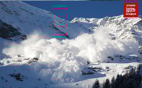 பனிச்சரிவில் சிக்கி 8 பேர் உயிரிழப்பு.....