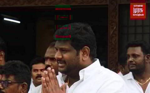 ஆவடி மாநகர திமுக பொறுப்பிலிருந்து விடுவிக்கப்பட்ட அமைச்சர் மகன்... காரணம் என்ன?!!