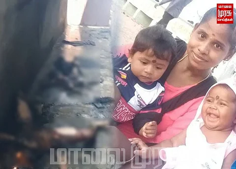 கணவன் மனைவி சண்டையில் பலியான இரண்டு பச்சிளம் குழந்தைகள்...