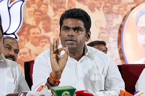 தமிழ்நாட்டில் உள்ள கட்சிகள் வெறும் வாய் சவுடால் மட்டுமே விடுகின்றன - அண்ணாமலை குற்றச்சாட்டு!
