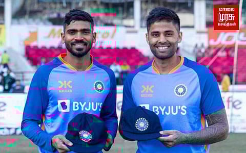 டெஸ்ட் கிரிக்கெட்டில் அறிமுகமாகும் சூர்யா மற்றும் பாரத்.....