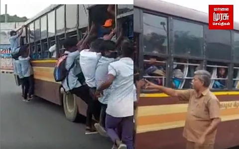 இனி ஃபுட்போர்ட் அடிக்கும் மாணவர்கள் மீது புகார்...போக்குவரத்துத்துறையின் அதிரடி அறிவிப்பு...!