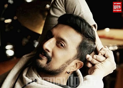 நடிகர் கிச்சா சுதீப் - பை காண முடியாமல் ரசிகர்கள் ரகளை...