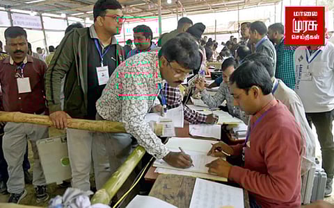 திரிபுரா தேர்தல்.... இதுவரை பதிவான வாக்குகள்!!!