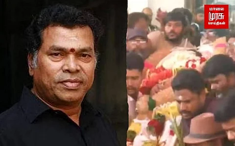 மறைந்த நடிகர் மயில்சாமியின் இறுதி ஊர்வலம்...!