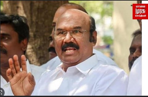 ஈரோட்டில் திமுக அத்துமீறுகிறது- ஓபிஎஸ் திமுகவின் பக்கம் - புகார் கொடுக்க வந்த இடத்தில் பேசிய முன்னாள் அமைச்சர்