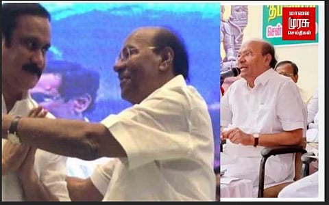 தமிழ் உள்ளது கூறுபவர்களுக்கு தலையை அடமானம் வைத்தாவது 5 கோடி பரிசு தருவதாக "தமிழை தேடி" பயணத்தில் ராமதாஸ் பந்தயம்