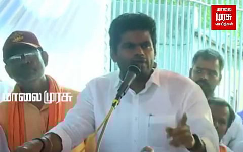 இராணுவத்தினருக்கு ஒரு கட்சி மட்டும் மரியாதை கொடுப்பதில்லை...அண்ணாமலை குற்றச்சாட்டு!