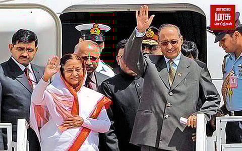 முன்னாள் குடியரசு தலைவர் பிரதீபா பாட்டிலின் கணவர் உயிரிழப்பு...!!