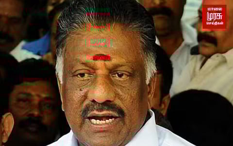 ”உச்ச நீதிமன்றத்தின் தீர்ப்பு எனக்கு அதிர்ச்சி அளிக்கவில்லை.....” ஓபிஎஸ்!!!