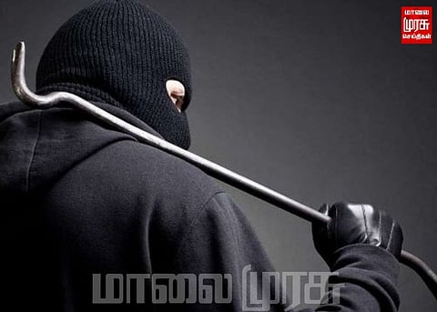 கணவரின் இறுதி சடங்கிற்கு சென்ற பெண்ணின் வீட்டில் நடந்த கொள்ளை...