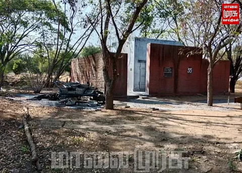 பட்டாசு தொழிற்சாலையில் தீ விபத்தில் பெண் படுகாயம்...