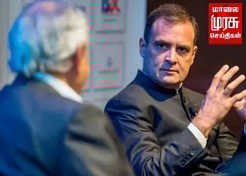 லண்டனில் ராகுல்... இந்தியாவை அவதூறு செய்பவர் இந்தியப் பிரதமரே...!!!