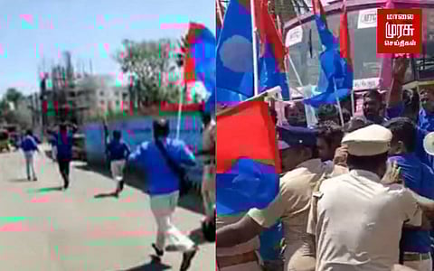 பிரசாரத்தில் வாய்விட்ட சீமான்...அலுவலகத்தை முற்றுகையிட்ட ஆதி தமிழர்...போரூரில் பரபர...!