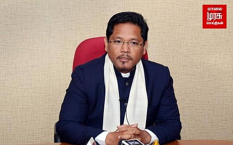 அனைத்து கட்சிகளும் ஒன்றிணைந்து செயல்பட அழைப்பு - மேகாலயா முதலமைச்சர் கோன்ராட் சங்மா!