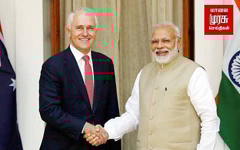 ஆஸ்திரேலியாவில் கோயில்கள் தாக்கப்படுவதால்...நடவடிக்கை எடுப்பதாக அந்நாட்டு பிரதமர் உறுதி - பிரதமர் பேட்டி!