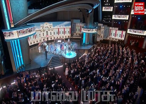 ஆஸ்காரில் ஸ்டாண்டிங் ஓவேஷன் பெற்ற ‘நாட்டு நாட்டு’...