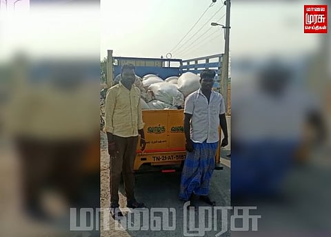 ரேஷன் அரிசியை கடத்திய வடமாநிலத்தவர்களை கைது செய்த அதிகாரிகள்...