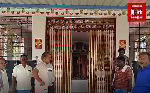 2 கோயில்களில் அடுத்தடுத்து கைவரிசை காட்டிய மர்மநபர்கள் - போலீசார் விசாரணை!