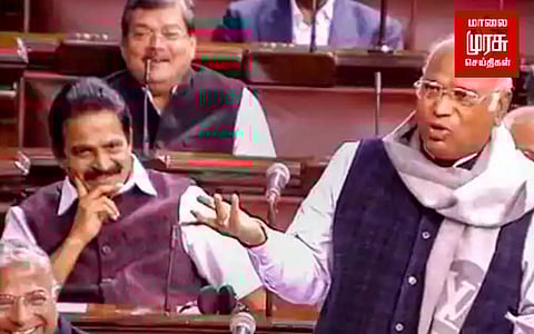 RRR படத்தை மோடி இயக்கினார் என பெருமை பட வேண்டாம் - மல்லிகார்ஜூன கார்கே !