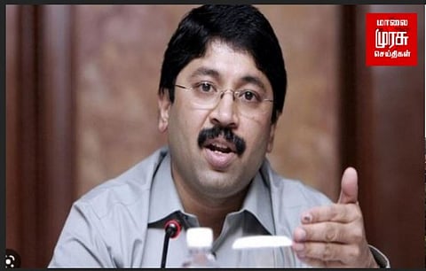 கிராமங்களில் உள்ள விளையாட்டு மைதானங்களை மேம்படுத்த ஒதுக்கப்பட்ட நிதி எவ்வளவு? - தயாநிதி மாறன்