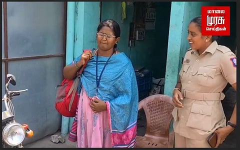 ஆஸ்ரமத்திற்கு நிதி கேட்டு வீணாக தகராறில் பெண்கள் ஈடுப்பட்டதால் பரபரப்பு