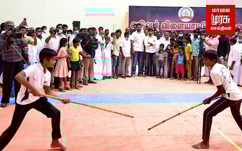 விளையாட்டினால் முன்னேறும் வடுவூர் கிராமம்...!!