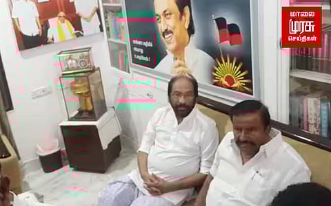 திருச்சி சிவாவிடம் சமாதானம் செய்தாரா அமைச்சர் கே. என். நேரு....?!