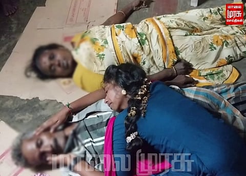 மன உளைச்சலில் இருந்த தம்பதி தூக்கிட்டு தற்கொலை...
