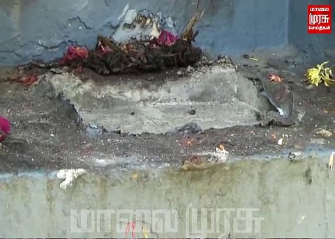 சித்தர்களின் சிலைகளை உடைத்து மலைப்பகுதிகளில் வீசிச் சென்ற மர்ம நபர்கள்...