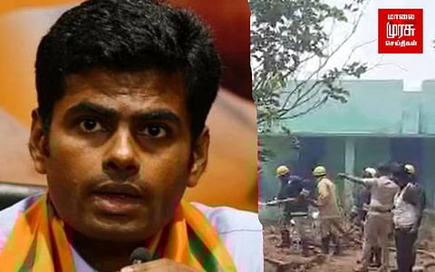 பட்டாசு ஆலை வெடிவிபத்து...அண்ணாமலை ட்விட்டர் பதிவு...தமிழ்நாடு அரசுக்கு வலியுறுத்தல்!