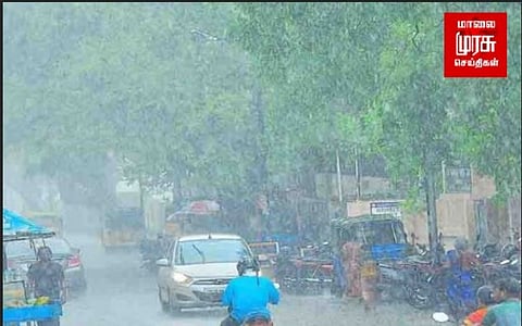 வெப்பச்சலனம் மதுரையில் கொட்டி தீர்த்த கனமழை மகிழ்ச்சியில் மக்கள்!!!!