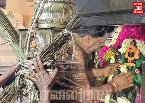 கொடியேற்றத்துடன் தொடங்கிய பங்குனி உத்திர திருவிழா...