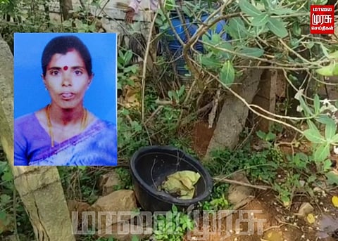 சமைக்கும் போதும் வேலியில் சாய்ந்த பெண் மரணம்...
