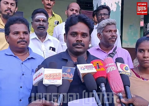 கிராம நிர்வாக அலுவலர் சங்கத்தினர் ஆர்ப்பாட்டம்...