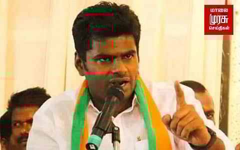 இந்தியை திணிக்க முயல்கிறாரா அண்ணாமலை....!!