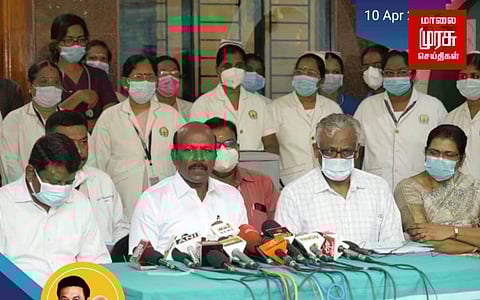 கொரோனா ஒத்திகை...அமைச்சர் மா.சுப்பிரமணியன் ஆய்வு...!