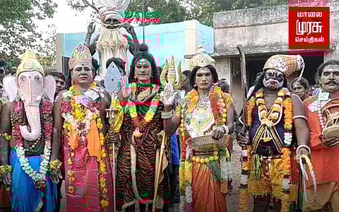 சிவகங்கையில் வினோத வழிபாடு...200 ஆண்டுகளாக மாறாத அதே பாரம்பரியம்...!