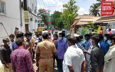 அறுவை சிகிச்சையால் உயிரிழந்த நபர்.... முற்றுகையிட்ட உறவினர்கள்!!