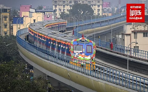 நீருக்கடியில் மெட்ரோ...! சோதனை ஓட்டம் வெற்றி...!!