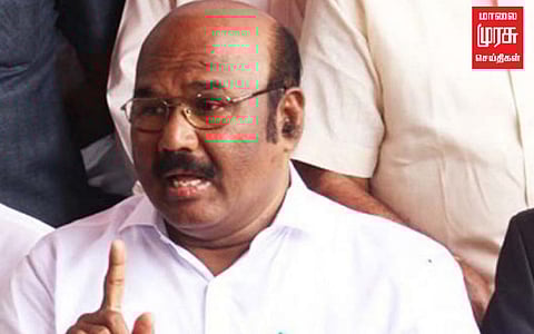 அதிமுகவுடன் அண்ணாமலை விளையாடுவது நெருப்புடன் விளையாடுவது போல.... ஜெயக்குமார்!!