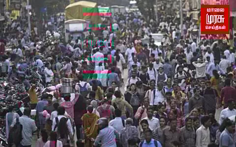 மக்கள் தொகையில் சீனாவை பின்னுக்கு தள்ளியது இந்தியா...!