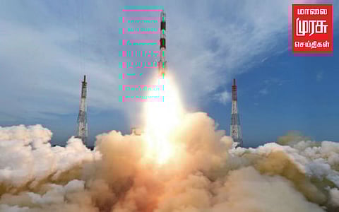 இன்று பிற்பகல் விண்ணில் பாய்கிறது...! இஸ்ரோவின் சி-55 ராக்கெட்...!!