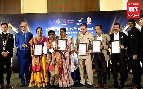 ஆளுமைகளுக்கு சாரியட் விருதுகளை வழங்கிய முன்னாள் உயர்நீதிமன்ற நீதிபதி....!!