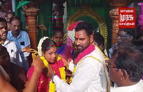 மாற்றுத்திறனாளி தம்பதிக்கு........ இந்து சமய அறநிலையத் துறை சார்பில் இலவச திருமணம்....!