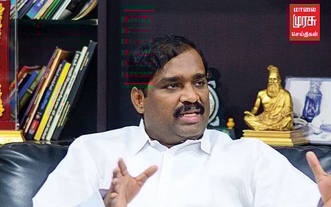 ஊடகவியலாளரின் நேரத்தை வீணடிக்கும் அண்ணாமலை.... வேல்முருகன்!!!