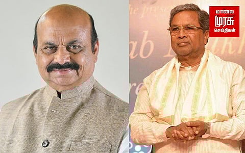 லிங்காயத் சமூகத்தையே ஊழல் சமூகமாக விமர்சிக்கிறார் சித்தராமையா...!  பசவராஜ் பொம்மை தாக்கு...!!