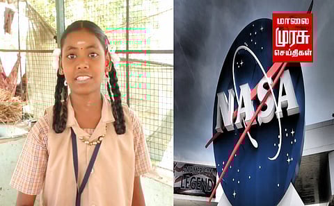 குக்கிராமத்திலிருந்து நாசா -வுக்கு... செல்லும் 8-ம் வகுப்பு அரசு பள்ளி மாணவி.